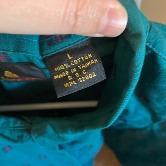 Vintage Liz sport vintage button down blouse - Picture 4 of 4